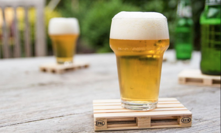 Pallet Onderzetters Set van 4